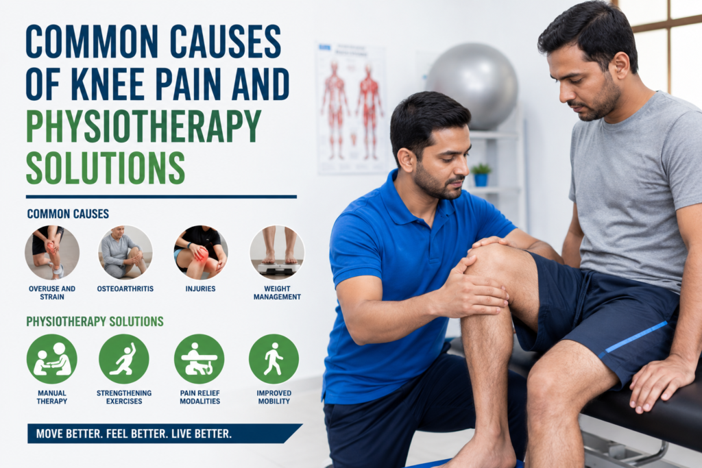 Knee pain physiotherapy