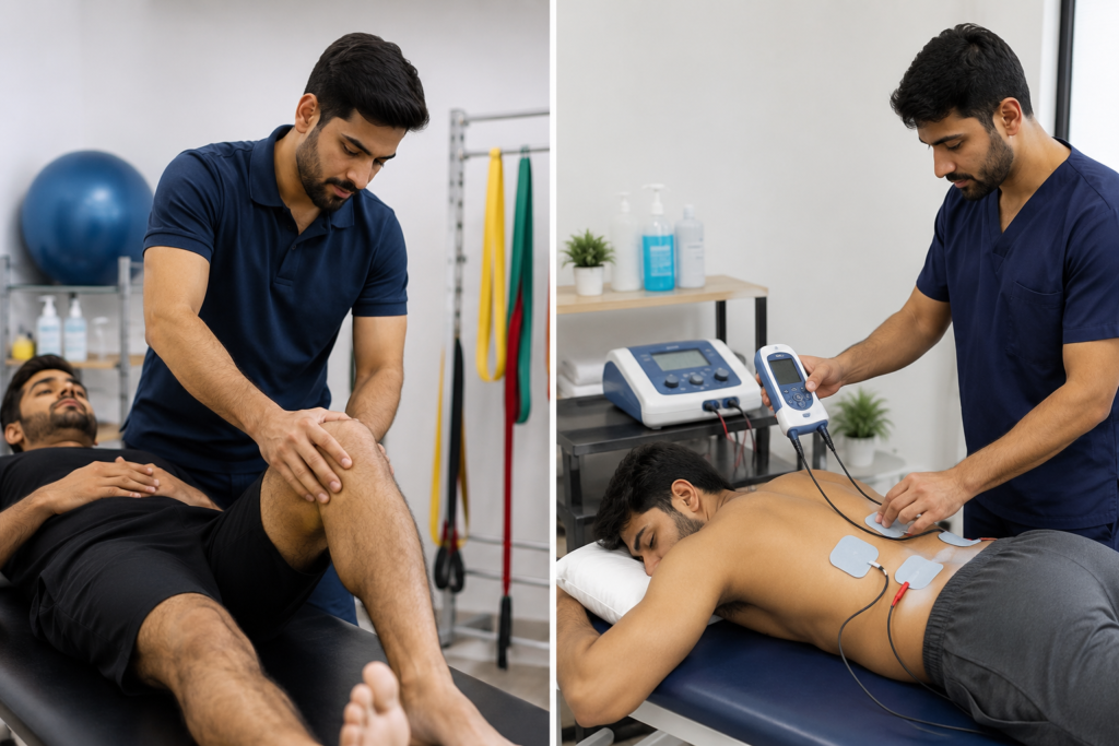 Manual Therapy vs Electrotherapy
